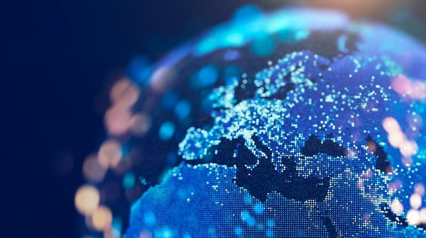 Digital image of Europe