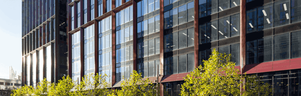 Outside view of an office block