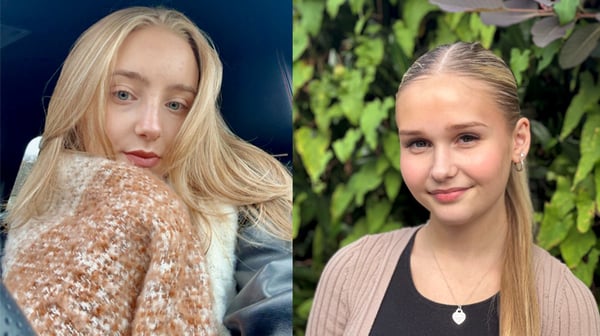 Olivia and Keira apprentices