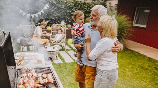 A family Barbeque